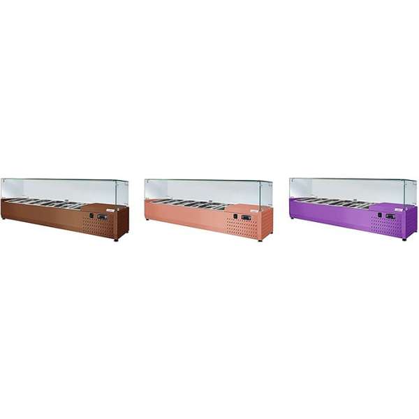 Настольная холодильная витрина Finist ToppingBox НХВсп-5